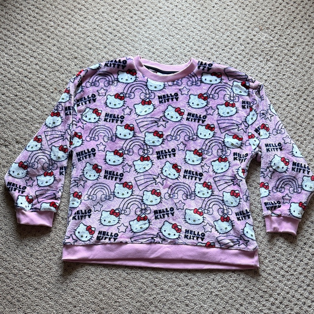 Hello Kitty Fleece Sweatshirt Size XXL
